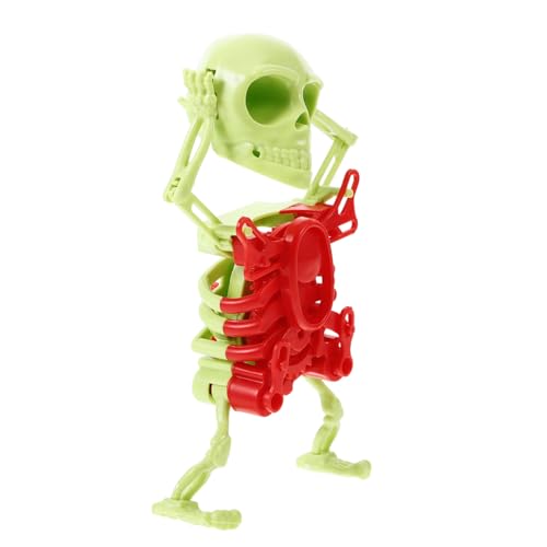FRCOLOR Drehendes Skelettspielzeug Handbetriebene Halloween Dekoration für Lustige Spielerei für Partys und Sorgt für Unterhaltung und Gute Laune FRCOLOR Drehendes Skelettspielzeug Handbetriebene Halloween Dekoration für Lustige Spielerei für Partys und Sorgt für Unterhaltung und Gute Laune von FRCOLOR