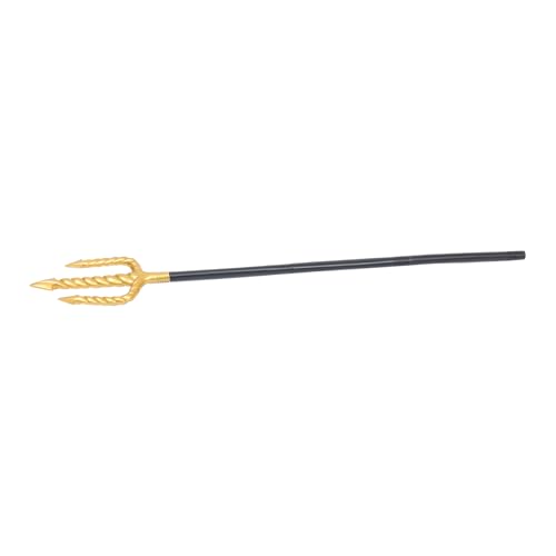 FRCOLOR Dreifachgabel Performance Requisiten Halloween Dreizack Requisite Dreizack Imitation Halloween Zubehör Dreizack Dekorativer Dreizack Dreizack Kostümzubehör Cosplay Zubehör von FRCOLOR