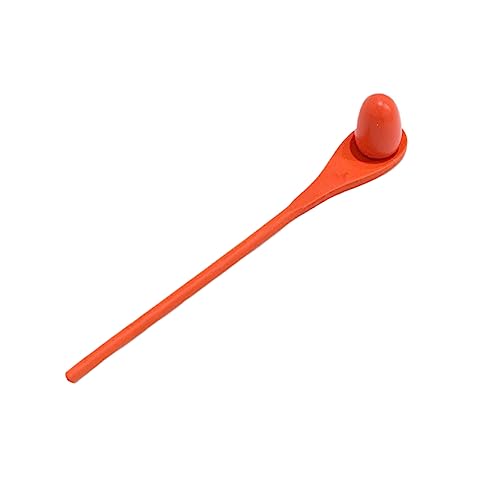 FRCOLOR Eierlauf aus Holz für Outdoor Aktivitäten Trainingsspiel zur Sensorischen Integration Löffel Ball Zufällige Farbe für Familienpicknicks und Geburtstagsfeiern Zufällige Farbe von FRCOLOR