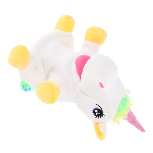 FRCOLOR Einhorn Handpuppe aus Plüsch Interaktive Geschichtenerzählung für Kreativität Fördern und Gemütlich für Rollenspiele und Geburtstagsgeschenke FRCOLOR Einhorn Handpuppe aus Plüsch Interaktive Geschichtenerzählung für Kreativität Fördern und Gemütlich für Rollenspiele und Geburtstagsgeschenke von FRCOLOR