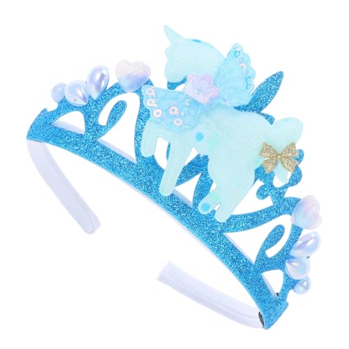 FRCOLOR Einhorn Krone Haarband für Mädchen Leicht und Bequem Cosplay Zubehör für Partys und Fotos Sicher und Praktisch für Langfristigen Gebrauch von FRCOLOR