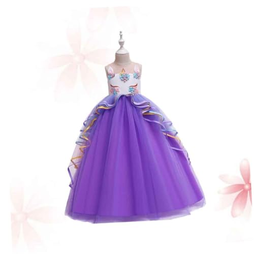 FRCOLOR Einhornrock Rollenspielkleidung Kleidung zeigen Cosplay-Kostüm für Mädchen Violett FRCOLOR Einhornrock Rollenspielkleidung Kleidung zeigen Cosplay-Kostüm für Mädchen Violett von FRCOLOR