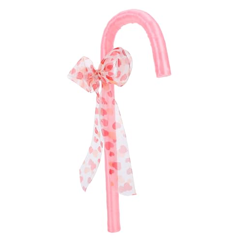 FRCOLOR Eleganter Kostüm Stock mit Schleife für Rollenspiele Vielseitiger Bühnenstock in Passend für Halloween Valentinstag und Party Vintage Requisite Modischer Walking Cane mit FRCOLOR Eleganter Kostüm Stock mit Schleife für Rollenspiele Vielseitiger Bühnenstock in Passend für Halloween Valentinstag und Party Vintage Requisite Modischer Walking Cane mit von FRCOLOR