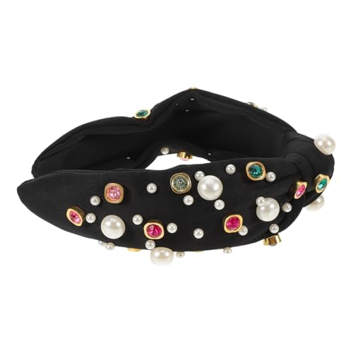 FRCOLOR Elegantes Damen Haarband mit Knoten Funkelnden Strasssteinen und Künstlichen Perlen Leichtes Stabiles Stirnband für Alltag Party und Vielseitige Frisuren Modisches Accessoire FRCOLOR Elegantes Damen Haarband mit Knoten Funkelnden Strasssteinen und Künstlichen Perlen Leichtes Stabiles Stirnband für Alltag Party und Vielseitige Frisuren Modisches Accessoire von FRCOLOR