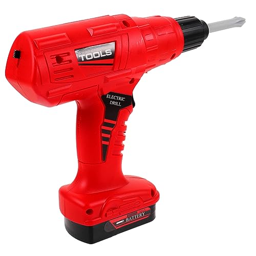 FRCOLOR Elektrische Bohrmaschine für Kompakter Rutschfester Reparatur Bohrer Realistisches Design Interaktives Eltern Junge Mädchen von FRCOLOR