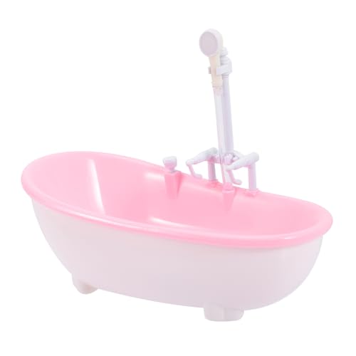 FRCOLOR Elektrische Miniatur Puppenbadewanne mit Sprühgerät Badespaß für Vorschulspielzeug für Kreatives im Badezimmer für Fantasievolles Rollenspiel FRCOLOR Elektrische Miniatur Puppenbadewanne mit Sprühgerät Badespaß für Vorschulspielzeug für Kreatives im Badezimmer für Fantasievolles Rollenspiel von FRCOLOR