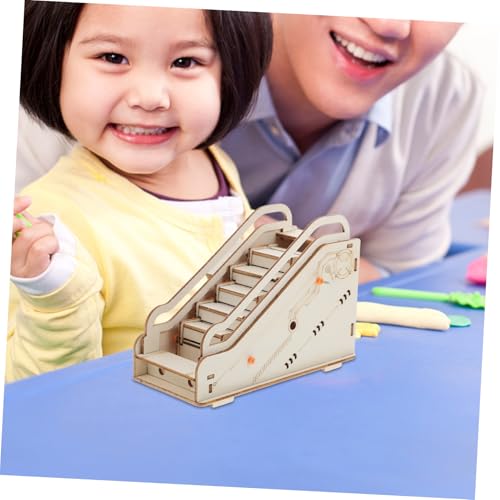 FRCOLOR Elektrischer Mini Aufzug DIY Bausatz mit Realistischem Kreatives Wissenschaftsmodell für Fördert Räumliche Vorstellungskraft und Logisches Umfassendes Bastelset FRCOLOR Elektrischer Mini Aufzug DIY Bausatz mit Realistischem Kreatives Wissenschaftsmodell für Fördert Räumliche Vorstellungskraft und Logisches Umfassendes Bastelset von FRCOLOR
