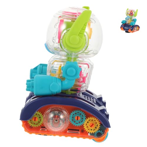 FRCOLOR Elektrischer Transparenter Roboter mit Musik und Licht Bewegliches für Zufälliger Farbe für Jungen und Mädchen Fördert Kreatives Zufällige Farbe Zufällige Farbe FRCOLOR Elektrischer Transparenter Roboter mit Musik und Licht Bewegliches für Zufälliger Farbe für Jungen und Mädchen Fördert Kreatives Zufällige Farbe Zufällige Farbe von FRCOLOR