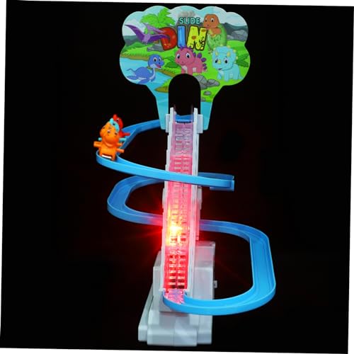 FRCOLOR Elektrisches Dinosaurier Kletterspielzeug mit Musik und Licht Kleine Dinosaurier Rutschbahn und Treppensteigen Fördert Kreativität und Motorische Fähigkeiten Geeignet für Ab FRCOLOR Elektrisches Dinosaurier Kletterspielzeug mit Musik und Licht Kleine Dinosaurier Rutschbahn und Treppensteigen Fördert Kreativität und Motorische Fähigkeiten Geeignet für Ab von FRCOLOR