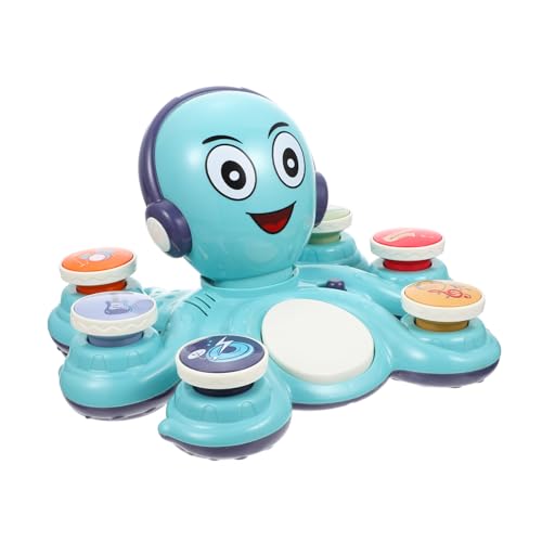 FRCOLOR Elektrisches Musikspielzeug Meeresbewohner mit Buntem Licht Interaktives für Musikalische Früherziehung Kindgerechtes Lernspielzeug Sicherer für Kleinkinder von FRCOLOR