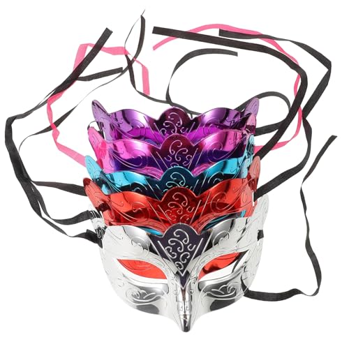 FRCOLOR Elektroplattierte Schmetterlingsmaske Farbwechsel Party Maske Halloween Karneval Damen Masquerade für Theater Fotografie Bühnenauftritte von FRCOLOR