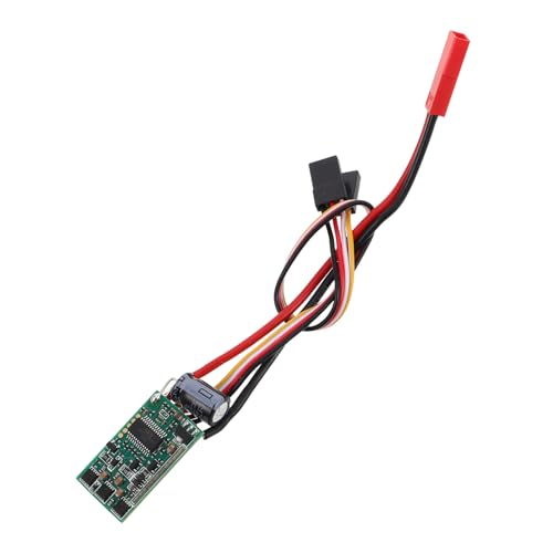 FRCOLOR Esc für Rc Flugzeuge und Hubschrauber Wasserdichter und Staubdichter Geschwindigkeitsregler mit Kompatibel mit Lipo Optimiert für Flugleistungssteigerung FRCOLOR Esc für Rc Flugzeuge und Hubschrauber Wasserdichter und Staubdichter Geschwindigkeitsregler mit Kompatibel mit Lipo Optimiert für Flugleistungssteigerung von FRCOLOR