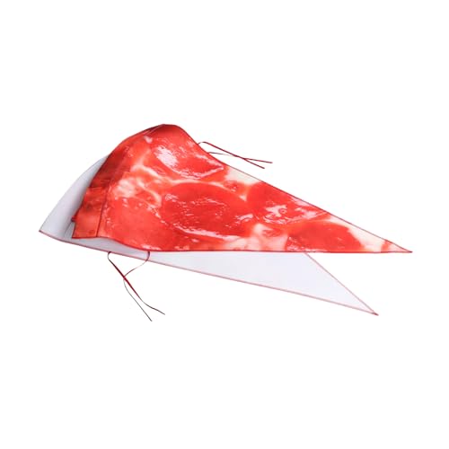 FRCOLOR Essenskostüm Für Erwachsene Pizzastück Outfit Für Halloween Cosplay – Bequemes Und Atmungsaktives Outfit Für Partys Und Festivals von FRCOLOR