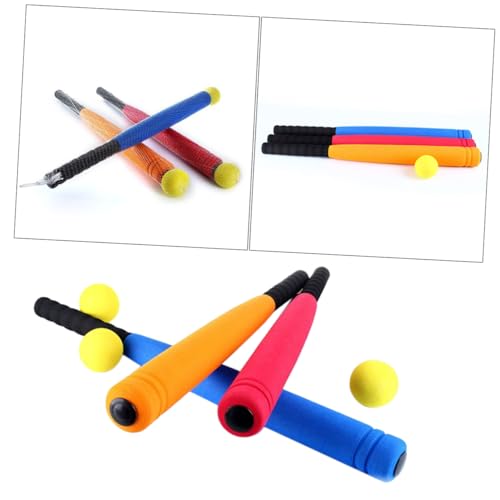 FRCOLOR Eva Baseballspielzeug für Farbenfroh und Leicht Fördert Motorik und Koordination Sicher für Drinnen und Draußen für Junge Zufällige Farbe Zufällige Farbe von FRCOLOR