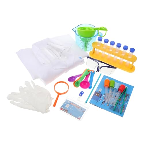 FRCOLOR Experimentierkasten für Chemiebaukasten mit Spannenden Experimenten für Junge Wissenschaftler für Schule und Kostümpartys Sicher und Robust Zufällige Farbe Zufällige Farbe FRCOLOR Experimentierkasten für Chemiebaukasten mit Spannenden Experimenten für Junge Wissenschaftler für Schule und Kostümpartys Sicher und Robust Zufällige Farbe Zufällige Farbe von FRCOLOR
