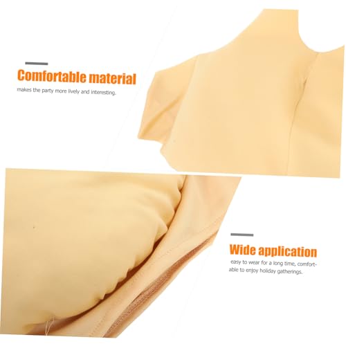 FRCOLOR Fake Bauch Falscher Hintern Kostümsachen Gepolstertes Kostüm Weihnachtsmann-anzug Herrenkostüm Weihnachts-cosplay Kostümprop Weihnachtskostüm Kostüm Für Männer Khaki Polyester FRCOLOR Fake Bauch Falscher Hintern Kostümsachen Gepolstertes Kostüm Weihnachtsmann-anzug Herrenkostüm Weihnachts-cosplay Kostümprop Weihnachtskostüm Kostüm Für Männer Khaki Polyester von FRCOLOR