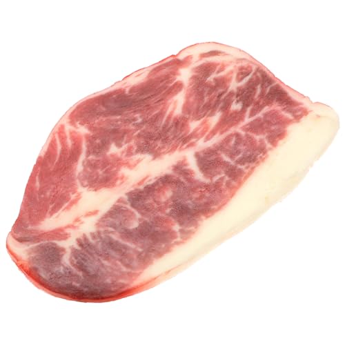 FRCOLOR Fake Food Modell Realistisches Fleischspielzeug für Imitation Rindfleisch Requisite für Küche und Spielzimmer Hochwertige Dekoration für Kreative Rollenspiele und Fotografie von FRCOLOR