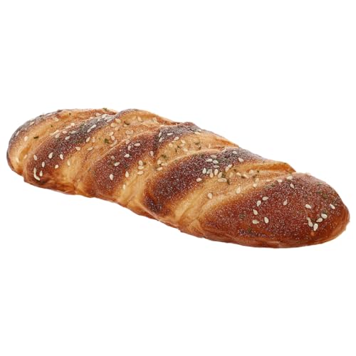 FRCOLOR Fake PU Brot Modell Realistisches Kunst Brot für Fotografie Dekoration und Lehrzwecke für Spiele von FRCOLOR