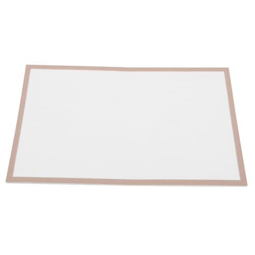 FRCOLOR Faltbare Puzzlematte mit Rutschfestem Design und Sicherem Rahmen Geeignet für Teile Tragbares Puzzle Board mit Weißem Untergrund und Beigem Rand für Puzzle Enthusiasten von FRCOLOR