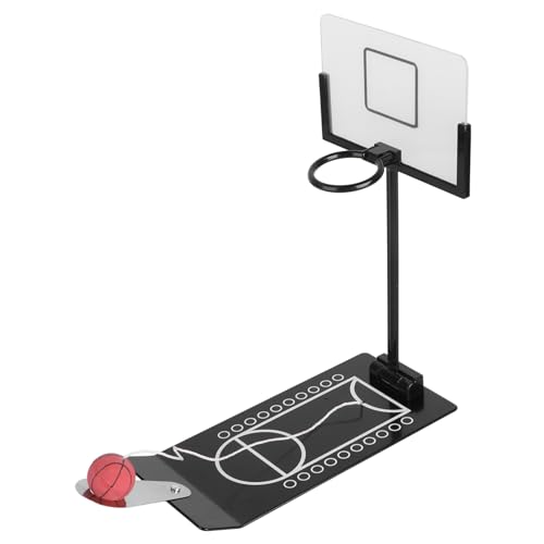 FRCOLOR Faltbarer Basketballkorb Desktop Basketballspiel Decompression Toy für Erwachsene Indoor Sportspiel mit Langlebiger Konstruktion Einfach zu Verstauen für Büro und Zuhause von FRCOLOR