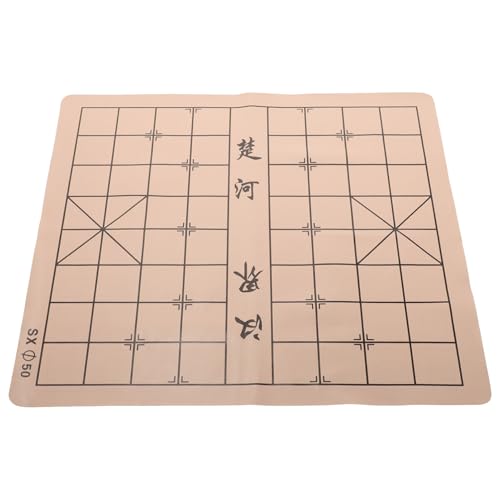 FRCOLOR Faltbares Schachspielbrett aus Leder und Doppelseitiges Chinesisches Schachzubehör und Tragbares Brettspiel für Erwachsene und Schüler für Reisen und Zufällige Zufällige Farbe FRCOLOR Faltbares Schachspielbrett aus Leder und Doppelseitiges Chinesisches Schachzubehör und Tragbares Brettspiel für Erwachsene und Schüler für Reisen und Zufällige Zufällige Farbe von FRCOLOR