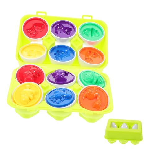 FRCOLOR Farbenfrohes Lernspielzeug Eier Set für Kleinkinder Pädagogisch Geformt für Feinmotorik und Kognitive Entwicklung Sicherer Stapelbar und Vielseitig für Vorschulkinder Ab Jahr FRCOLOR Farbenfrohes Lernspielzeug Eier Set für Kleinkinder Pädagogisch Geformt für Feinmotorik und Kognitive Entwicklung Sicherer Stapelbar und Vielseitig für Vorschulkinder Ab Jahr von FRCOLOR