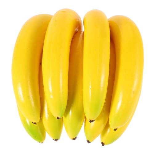 FRCOLOR Faux Bananenbündel Lebensechte Künstliche Banane für Vielseitige Dekorationen für Küchen Esszimmer Hochzeiten und Partys Strahlendem Gelb FRCOLOR Faux Bananenbündel Lebensechte Künstliche Banane für Vielseitige Dekorationen für Küchen Esszimmer Hochzeiten und Partys Strahlendem Gelb von FRCOLOR