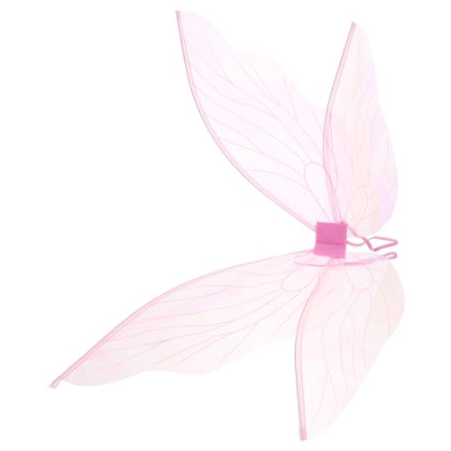 FRCOLOR Feenflügel Dekorationen Zubehör Dekorativ Fee Schmetterlingsflügel Cosplay Kostüm Party Erwachsene Halloween Geburtstag Schmetterlingsflügel Frauen Kleid Fee Organza Rosa FRCOLOR Feenflügel Dekorationen Zubehör Dekorativ Fee Schmetterlingsflügel Cosplay Kostüm Party Erwachsene Halloween Geburtstag Schmetterlingsflügel Frauen Kleid Fee Organza Rosa von FRCOLOR