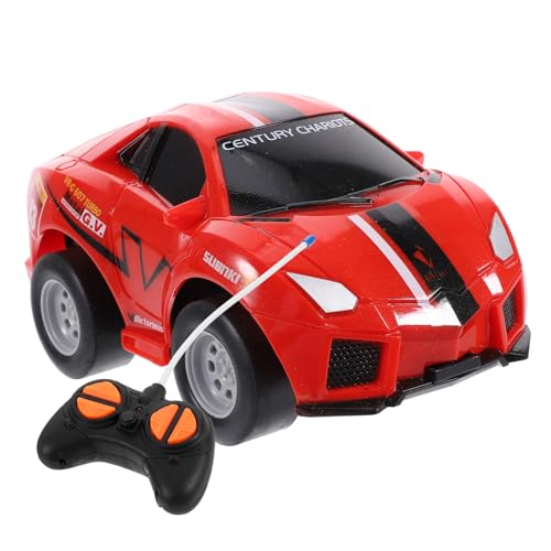 FRCOLOR Fernsteuerbares Kleines Rc Auto für Robustes Elektrisch Betriebenes Offroad Fahrzeug Stoßfest Fördert Hand Augen Koordination für Draußen und Drinnen Rot FRCOLOR Fernsteuerbares Kleines Rc Auto für Robustes Elektrisch Betriebenes Offroad Fahrzeug Stoßfest Fördert Hand Augen Koordination für Draußen und Drinnen Rot von FRCOLOR