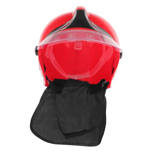 FRCOLOR Feuerwehrhelm Feuerwehrmann Kostüm Helm Rot Leicht und Bequem Festival Party Karneval Verkleidungsspielzeug Feuerwehrmann Hut Cosplay Zubehör FRCOLOR Feuerwehrhelm Feuerwehrmann Kostüm Helm Rot Leicht und Bequem Festival Party Karneval Verkleidungsspielzeug Feuerwehrmann Hut Cosplay Zubehör von FRCOLOR