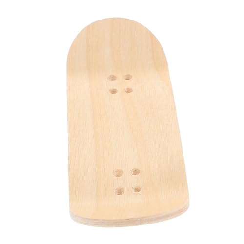 FRCOLOR Finger Skateboard Deck aus Ahornholz Handgefertigtes Ersatzdeck für Fingerboards Präzise Passform und Einfacher Austausch für Skateboard Enthusiasten von FRCOLOR