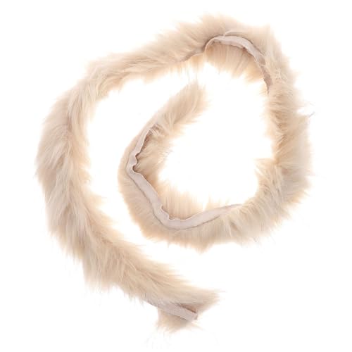 FRCOLOR Flauschige Boa Kunstfell für Damen Dekoratives Kostümzubehör für Halloween Weihnachten Karneval Partys Elegant Vielseitig Einsetzbar Breit für Hochzeiten Festlichkeiten von FRCOLOR