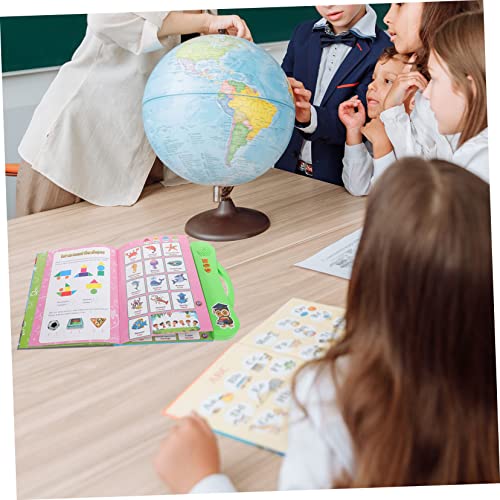 FRCOLOR Französisch Englisch Lernspielzeug Interaktives Soundbuch für Kleinkinder Jahre Bilinguales Elektronisches Lernbuch mit Audio für Vorschule Sicher Leicht Tragbar von FRCOLOR