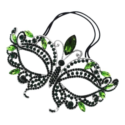 FRCOLOR Frauen Halloween Maske mit Strass Halbmaske für Maskerade Karneval und Partys Vielseitiges Accessoire für Besondere Anlässe FRCOLOR Frauen Halloween Maske mit Strass Halbmaske für Maskerade Karneval und Partys Vielseitiges Accessoire für Besondere Anlässe von FRCOLOR