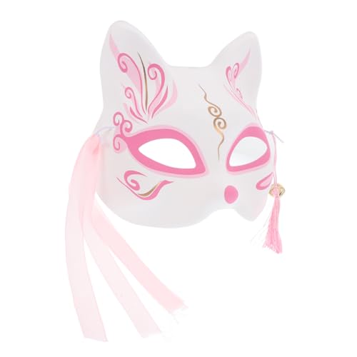 FRCOLOR Fuchs Cosplay- Japanische Katzenmaske Regenmaske tierische Sabito- Halloween-Fuchsmaske Wrestling- Hacker- Anbu- Plastik FRCOLOR Fuchs Cosplay- Japanische Katzenmaske Regenmaske tierische Sabito- Halloween-Fuchsmaske Wrestling- Hacker- Anbu- Plastik von FRCOLOR