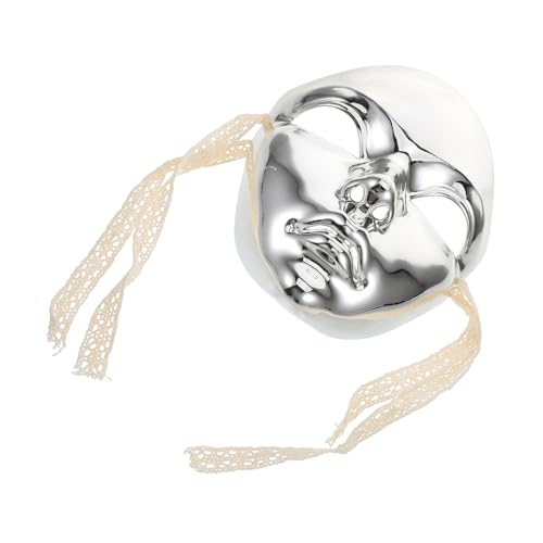 FRCOLOR Futuristische Damenmaske Maske für Maskenball Karneval und Cosplay Bequeme Langlebig und Vielseitig Einsetzbar Design mit Klassischen Elementen für Auftritte und Partys FRCOLOR Futuristische Damenmaske Maske für Maskenball Karneval und Cosplay Bequeme Langlebig und Vielseitig Einsetzbar Design mit Klassischen Elementen für Auftritte und Partys von FRCOLOR