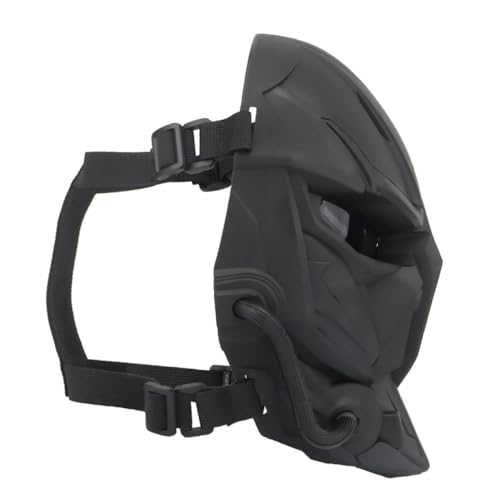 FRCOLOR Futuristische Vollgesichtsmaske Verstellbar Dekorative Schutzmaske für Outdoor Cosplay Fasching und Taktische Spieler FRCOLOR Futuristische Vollgesichtsmaske Verstellbar Dekorative Schutzmaske für Outdoor Cosplay Fasching und Taktische Spieler von FRCOLOR