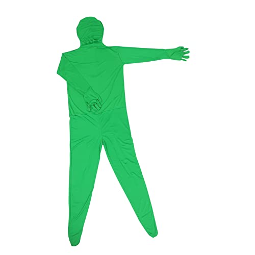 FRCOLOR Ganzkörperanzug Grün Unsichtbar Halloween Kostüm Unisex Bodysuit für Erwachsene Karneval Fasching Verkleidung Spaßmaske FRCOLOR Ganzkörperanzug Grün Unsichtbar Halloween Kostüm Unisex Bodysuit für Erwachsene Karneval Fasching Verkleidung Spaßmaske von FRCOLOR