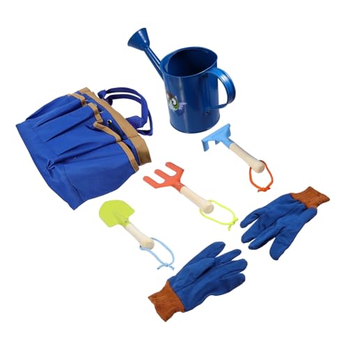 FRCOLOR Gartengeräte Blau Multifunktional Robust und Leicht für Gartenarbeit Sand und Outdoor Spiel Tragbar und Sicher von FRCOLOR