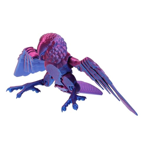 FRCOLOR Gedrucktes Papagei Modell für Realistische Vogel Figur mit Beweglichen Flügeln Dekorative Tierfigur für Schreibtisch Flexibles Papageien Blau Rot FRCOLOR Gedrucktes Papagei Modell für Realistische Vogel Figur mit Beweglichen Flügeln Dekorative Tierfigur für Schreibtisch Flexibles Papageien Blau Rot von FRCOLOR