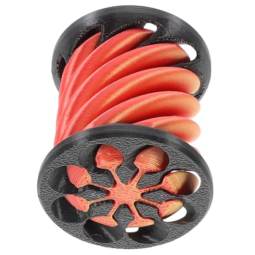 FRCOLOR Gedrucktes Spiralspielzeug Erwachsene Stressabbau Spiralförmiges Zappelspielzeug Entspannendes Passthrough deko Spiel für Büro und Zuhause von FRCOLOR