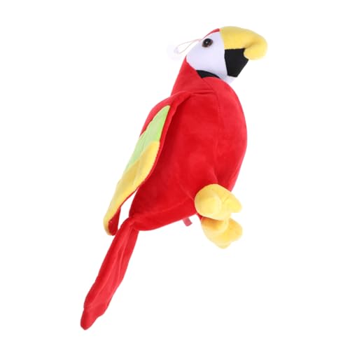 FRCOLOR Gefüllte Papagei Plüschpuppe Realistisches und Weiches Papageien für für eine Warme von FRCOLOR
