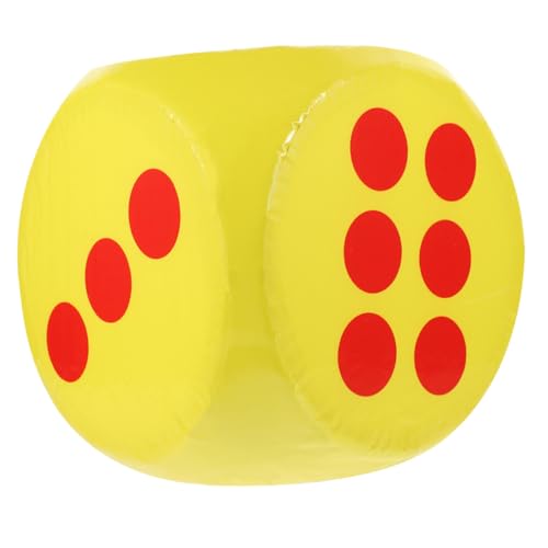 FRCOLOR Gelber Schaumstoffwürfel Trocken Abwischbar für Klassenzimmer Lernspiele Riesenwürfel für Party Familien Brettspiele und Rollenspiele Vielseitiges Unterrichts FRCOLOR Gelber Schaumstoffwürfel Trocken Abwischbar für Klassenzimmer Lernspiele Riesenwürfel für Party Familien Brettspiele und Rollenspiele Vielseitiges Unterrichts von FRCOLOR