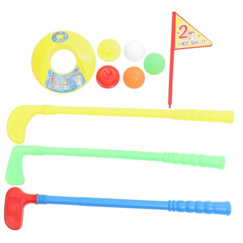FRCOLOR Golfspielzeug Set aus Natürlichem Robust und Realistisch Fördert Motorische Entwicklung Geduld und Spaß mit Schläger und Bällen Geeignet für Indoor und Eltern Zufällige Farbe FRCOLOR Golfspielzeug Set aus Natürlichem Robust und Realistisch Fördert Motorische Entwicklung Geduld und Spaß mit Schläger und Bällen Geeignet für Indoor und Eltern Zufällige Farbe von FRCOLOR