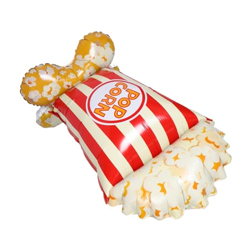FRCOLOR Großer Aufblasbarer Popcornballon Selbststehend Folien Deko für Kindergeburtstag Zirkus und Geburtstagsfeier Mobiles Partyaccessoire für Halloween und Karneval FRCOLOR Großer Aufblasbarer Popcornballon Selbststehend Folien Deko für Kindergeburtstag Zirkus und Geburtstagsfeier Mobiles Partyaccessoire für Halloween und Karneval von FRCOLOR