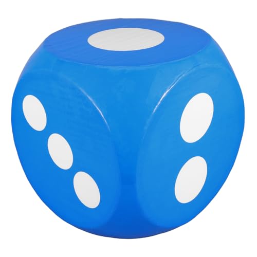 FRCOLOR Großer Schaumstoffwürfel für Unterricht und Party Extra Großer Bunter Riesenschaumstoffwürfel mit Abgerundeten Kanten Sicher für Aller Altersgruppen für Gruppen Outdoor Spiele von FRCOLOR