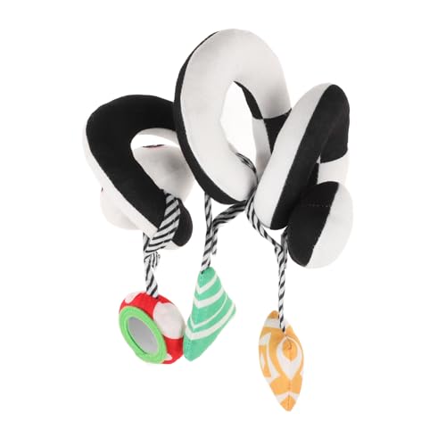 FRCOLOR Hängespielzeug für Spiral Design Weiches Plüschmaterial Sicher für Kinderwagen und Kinderbett für Neugeborene und Kleinkinder Sorgt für Unterhaltung und Komfort FRCOLOR Hängespielzeug für Spiral Design Weiches Plüschmaterial Sicher für Kinderwagen und Kinderbett für Neugeborene und Kleinkinder Sorgt für Unterhaltung und Komfort von FRCOLOR