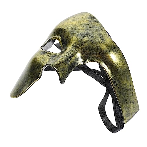 FRCOLOR Halbgesicht Maske für Karneval Halloween und Maskerade Elegante und Tragbare Dekorationsmaske mit Verstellbarem Band und Feinem Design für Unvergessliches Fest von FRCOLOR