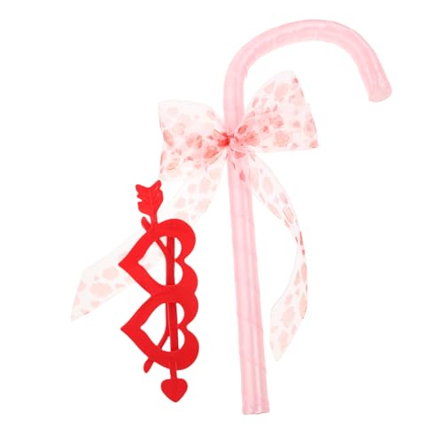 FRCOLOR Halloween Cosplay Party Bowknot Cane und Herzförmige Brille Kostüm Requisite für Tanz Role Play Valentinstag Zubehör Rosa Rosen Design FRCOLOR Halloween Cosplay Party Bowknot Cane und Herzförmige Brille Kostüm Requisite für Tanz Role Play Valentinstag Zubehör Rosa Rosen Design von FRCOLOR