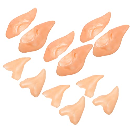 FRCOLOR Halloween Elfenohren Vinyl Kostüm Accessoire Praktisch Langlebig Für Halloween Party Karneval Cosplay Kostüme Feenohren Ohr Design von FRCOLOR